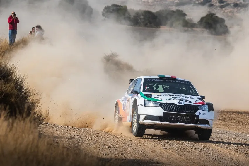 Alejandro Mauro Mauro y Sanjuán en su competición