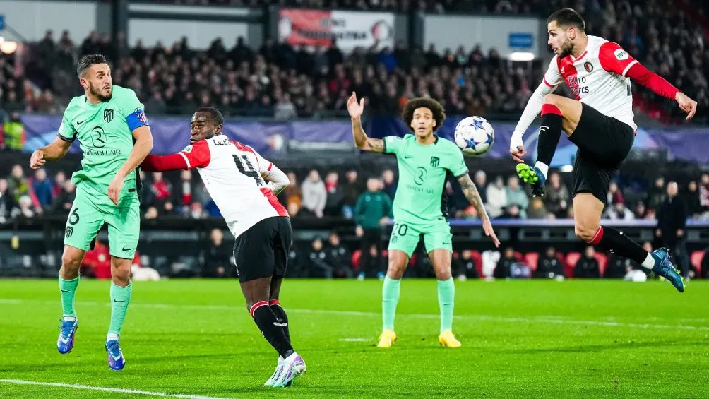 @Feyenoord Feyenoord intentó, pero se topó con la muralla colchonera