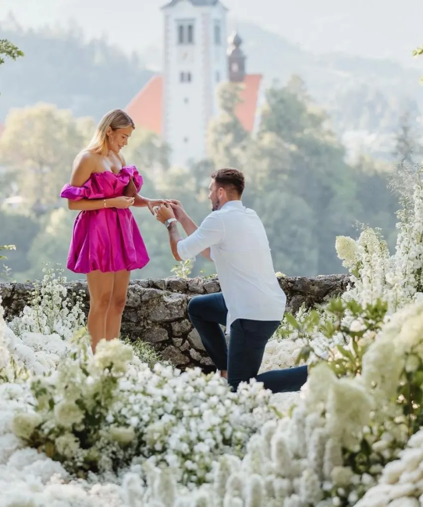@anamariagoltes Doncic y Anamaria se convirtieron en padres por primera vez