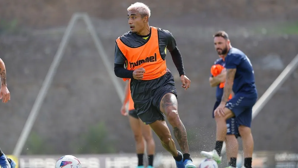 @UDLP_Oficial El lateral acumula dos anotaciones con los canarios