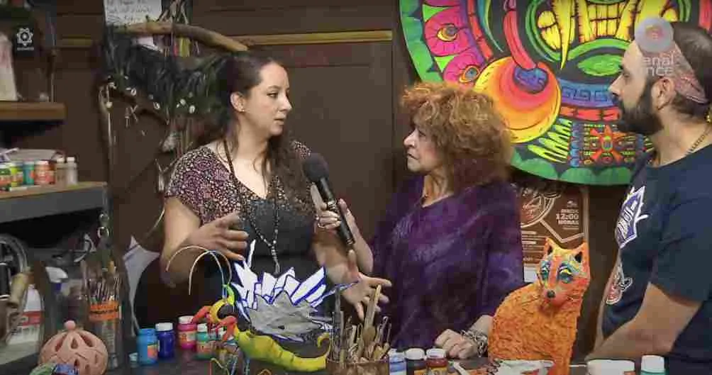 TWITTER: @CanalOnceTV La emblemática comunicadora se despidió de la televisión