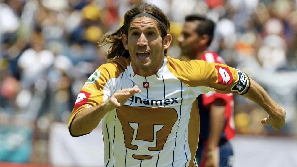 MEXSPORT Marioni en su etapa con los Pumas de la UNAM