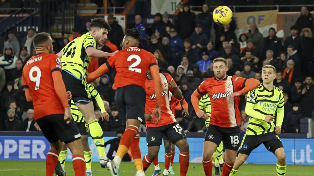 AP El gol de Declan Rice que selló la victoria