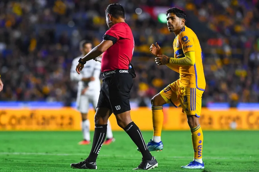 MEXSPORT Fernando Guerrero en el Tigres vs Pumas