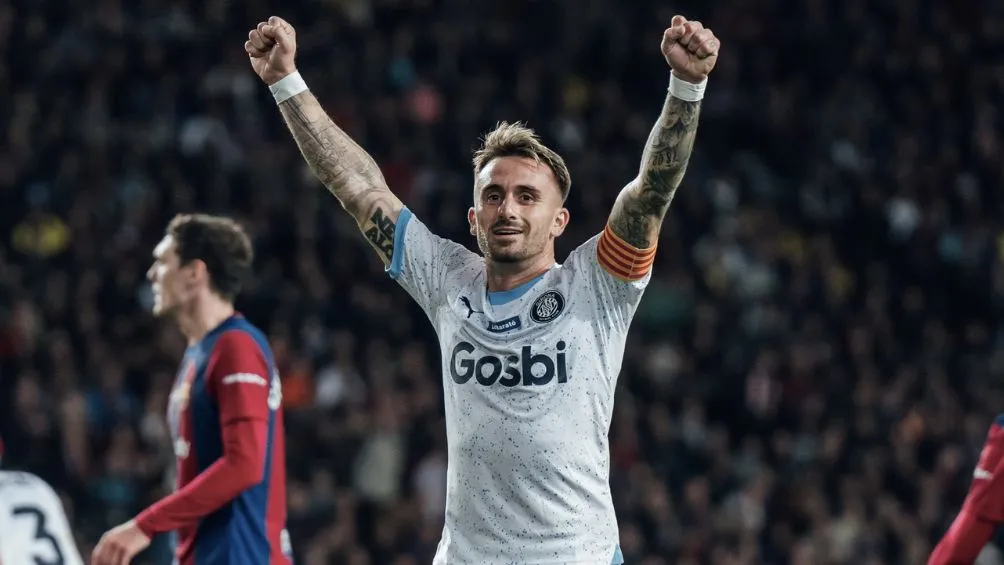 TWITTER: @GironaFC El cuadro Gironins venció en Montjuic al Barça