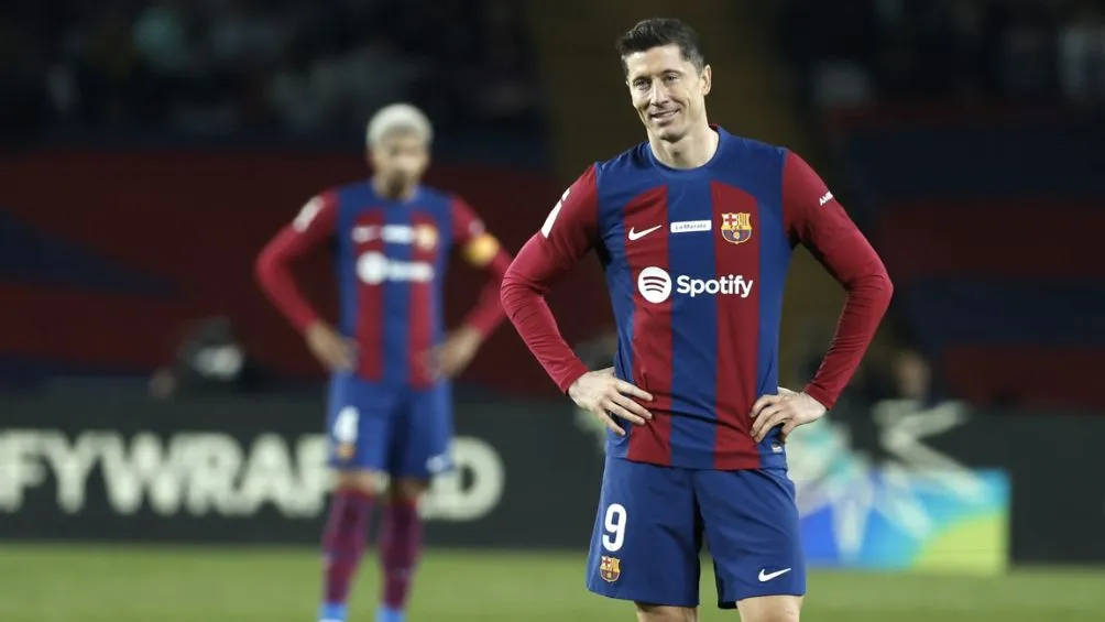 AP Lewandowski tras el partido ante Girona