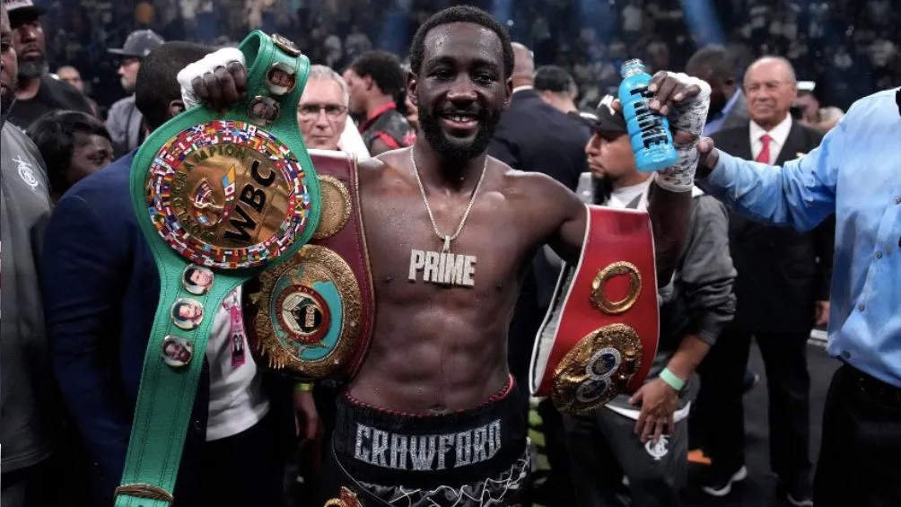 AP Crwaford tras salir ganador en un combate