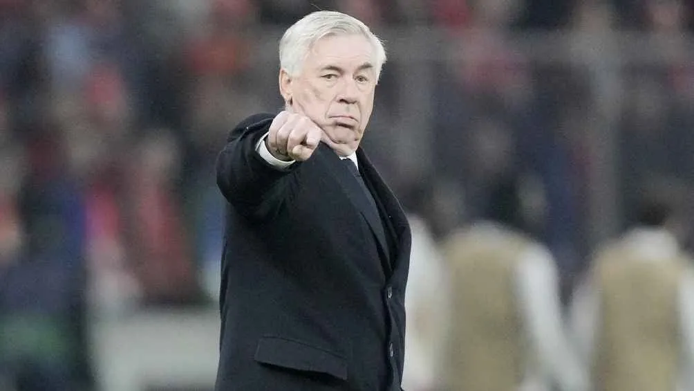 AP Ancelotti está contento en Madrid
