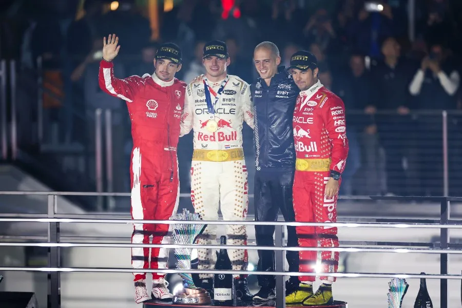 MEXSPORT Podio del Gran Premio de Las Vegas