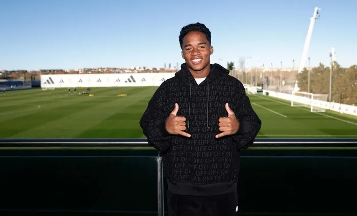 INSTAGRAM @endrick Endrick visitando la Ciudad Real Madrid