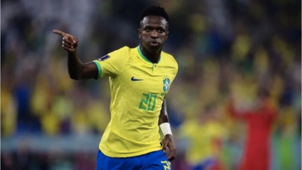 AP Vini en un partido con la verdeamarela