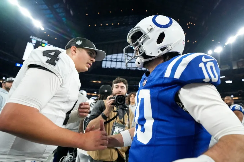 AP Gardner Minshew tras el juego vs Las Vegas
