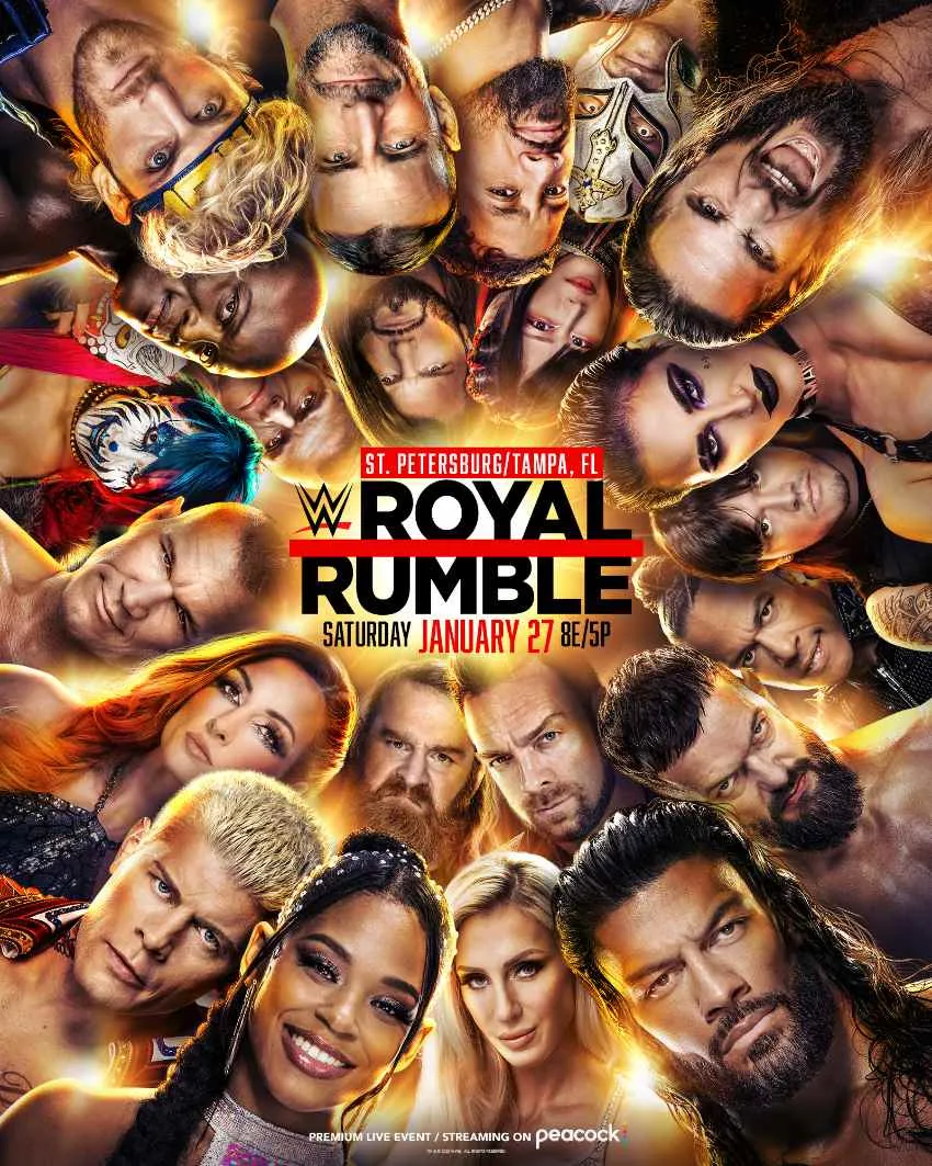 @WWE Royal Rumble será el 27 de enero