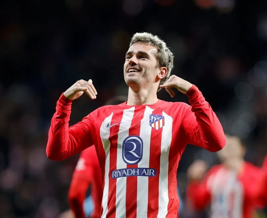 INSTAGRAM: @atleticodemadrid Griezmann en festejo