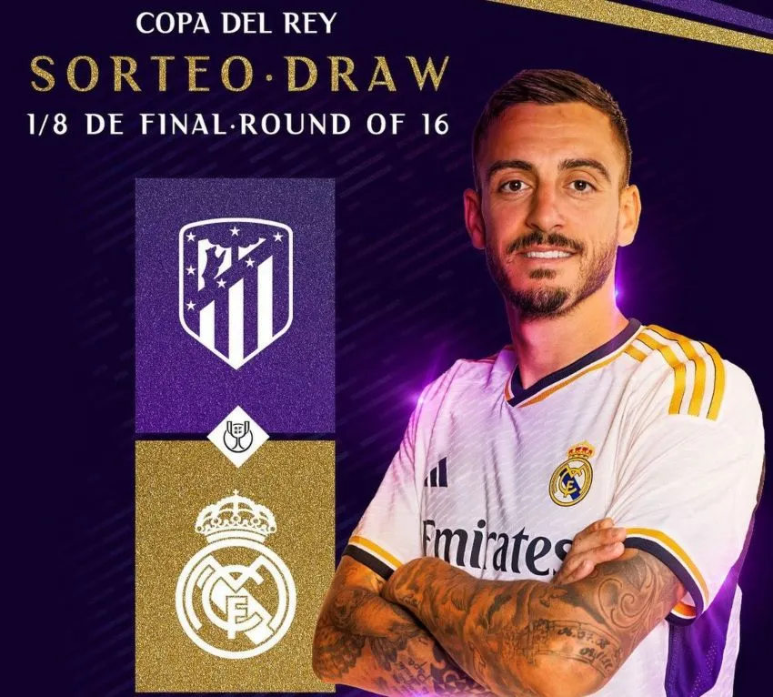 INSTAGRAM: @realmadrid Duelo en Octavos