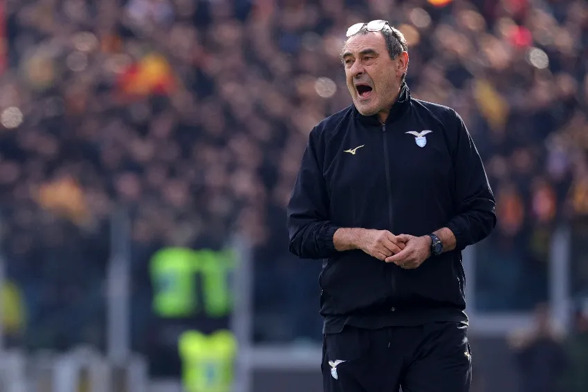 AP Maurizio Sarri, DT de Lazio
