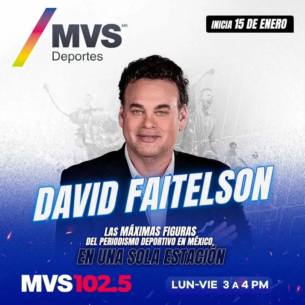 INSTAGRAM: @david_faitelson Faitelson aseguró que invitaría a José Ramón Fernández