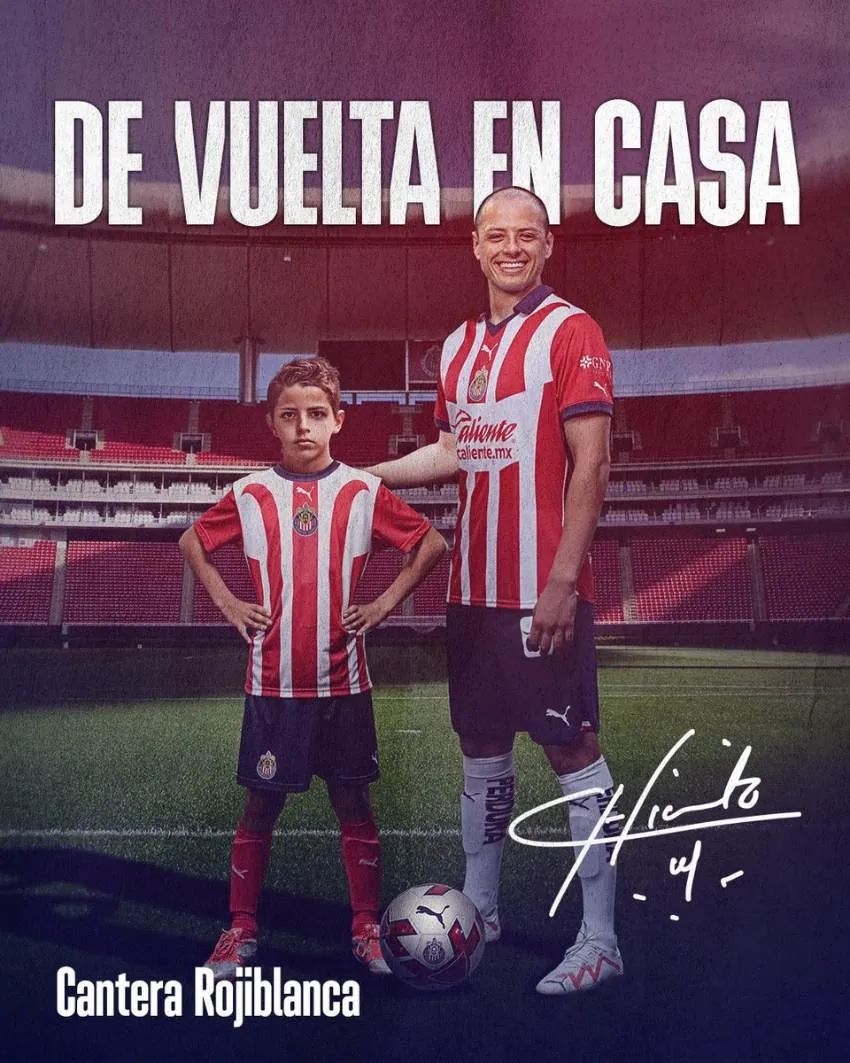 @Chivas 'Chicharito' Hernández, nuevo refuerzo de Chivas