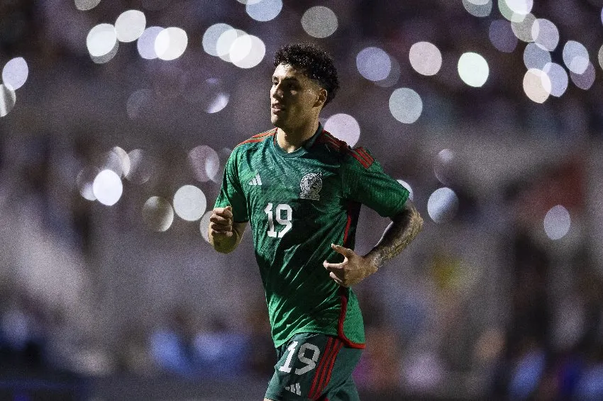 MEXSPORT Jorge Sánchez en un partido de la Selección Mexicana