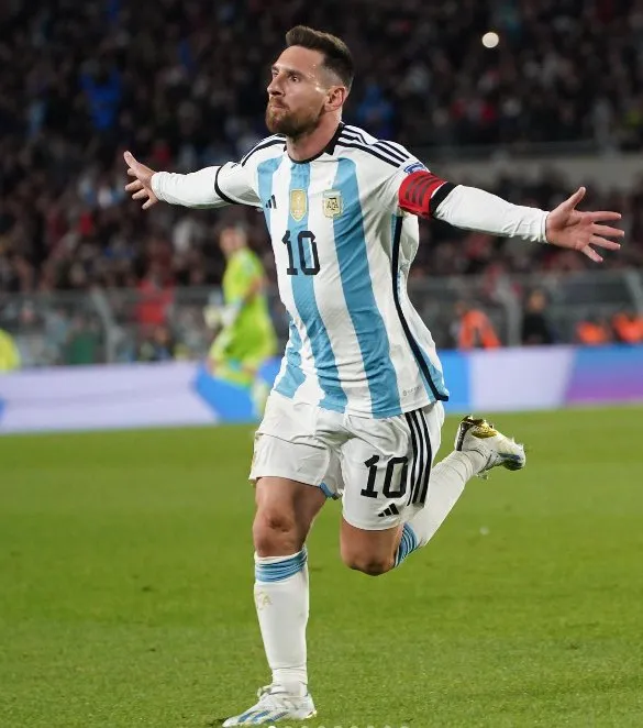 IG @leomessi Lionel Messi festeja un gol