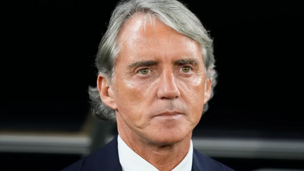 AP Roberto Mancini durante el partido