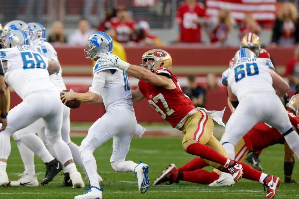 AP Los 49ers vencieron a los Lions en el Juego del Campeonato de la NFC