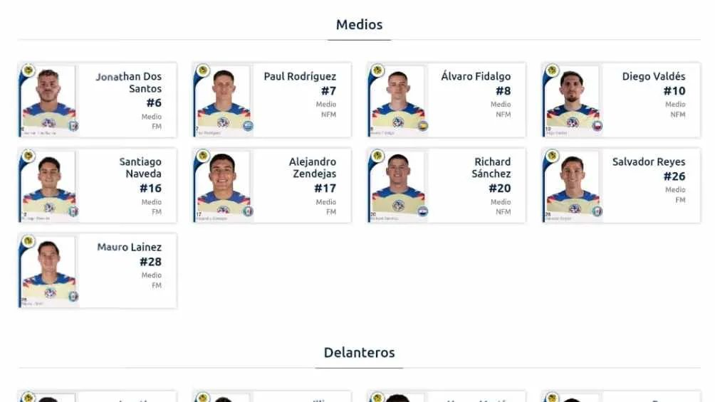 CAPTURA DE PANTALLA Ya fue registrado por América