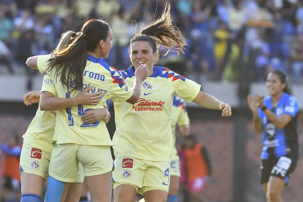MEXSPORT Las Águilas durante el juego ante las queretanas