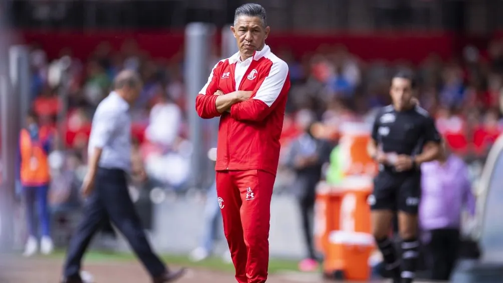 MEXSPORT Nacho entrenando a Toluca