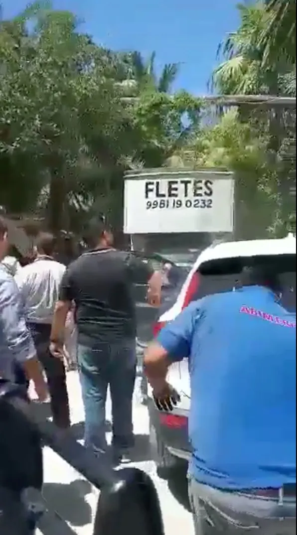 X: @MayanoticiasQ La señora Lizbeth Romano fue despojada de su hotel en 2021.