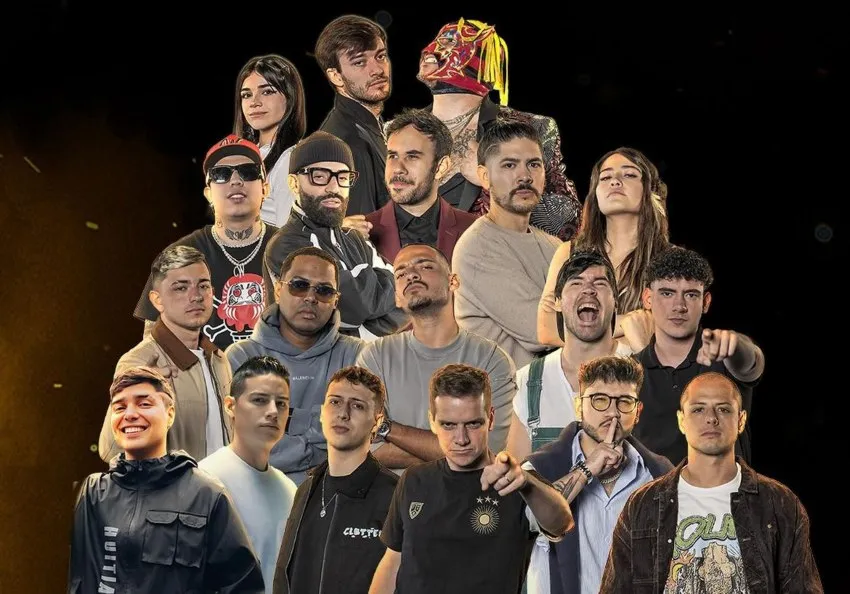 INSTAGRAM: @kingsleagueamericas Parte de los dueños de los diferentes equipos