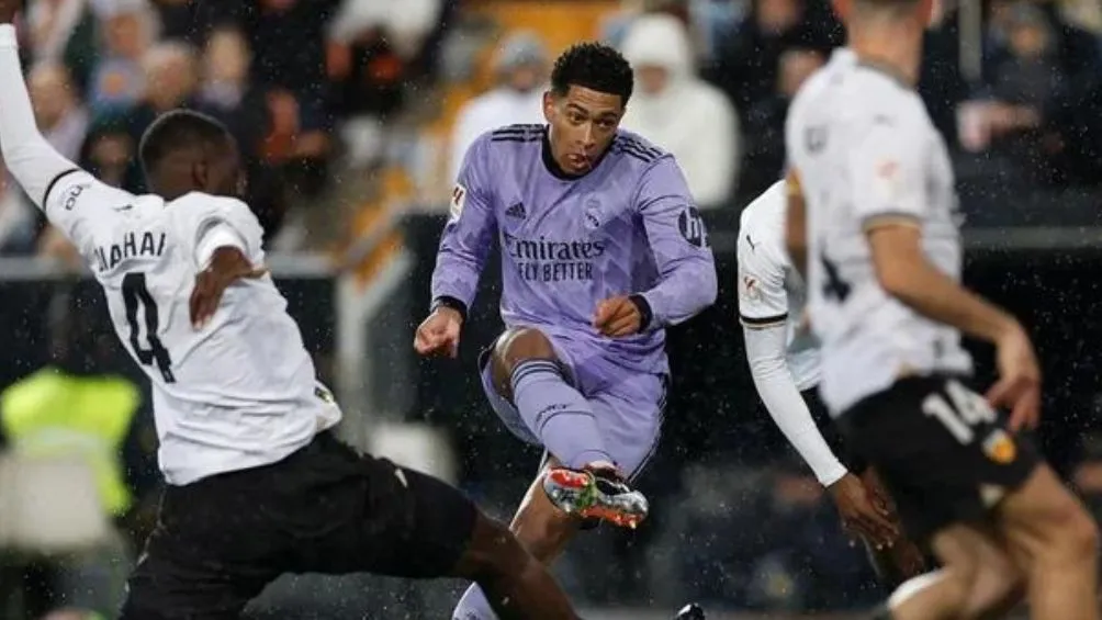 REAL MADRID Bellingham en el partido ante Valencia