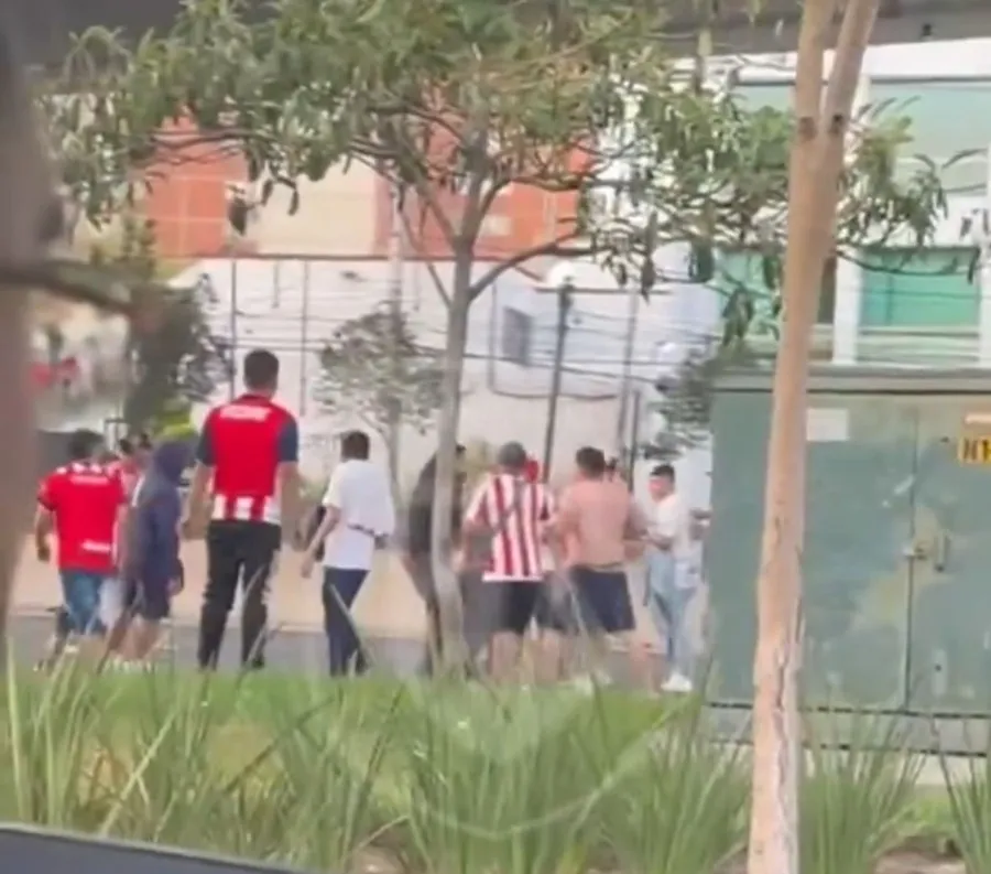 CAPTURA DE PANTALLA: VIDEO Pelea en pleno Periférico
