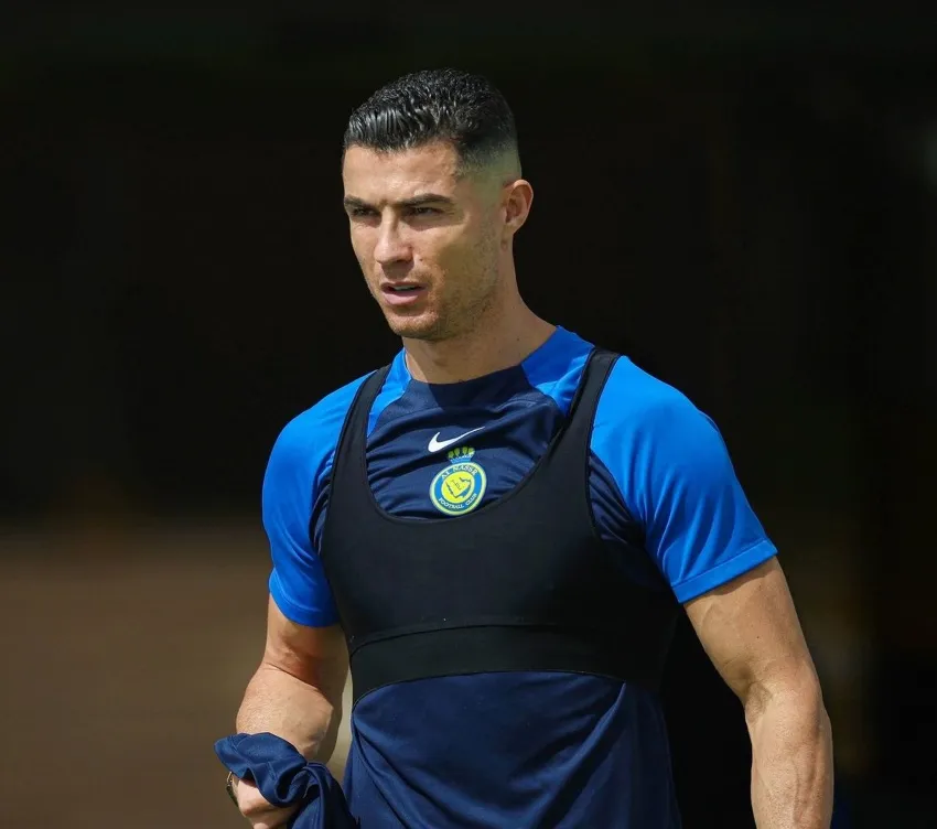 INSTAGRAM: @cristiano El portugués en entrenamiento con Al Nassr