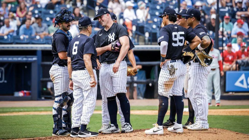 TWITTER: @Yankees Los Yankees siguen en pretemporada