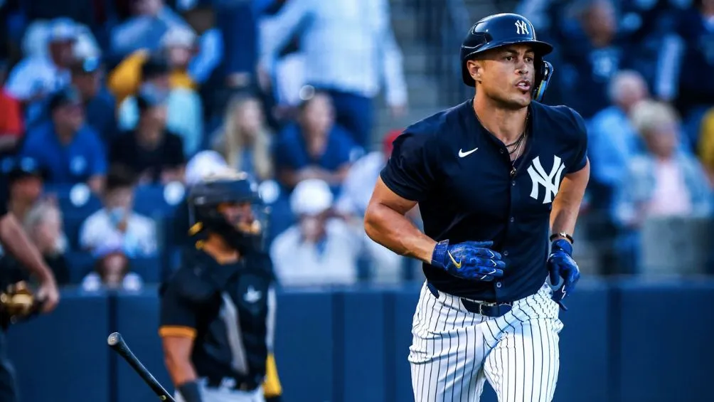 TWITTER: @Yankees Giancarlo Stanton