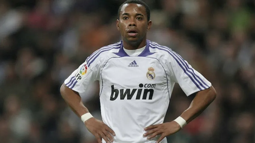 AP Robinho como jugador del Real Madrid