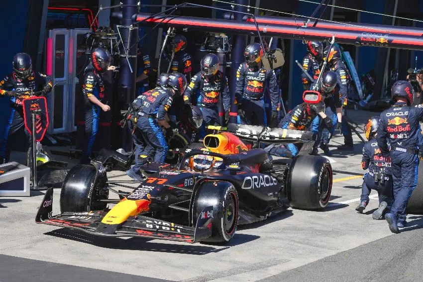 AP Checo Pérez en el GP de Austria 2024
