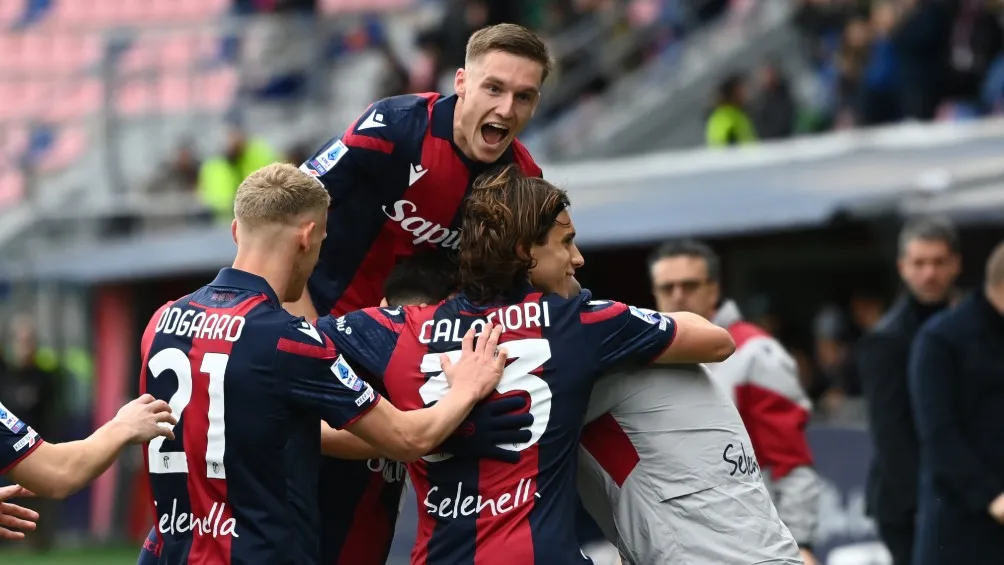 X: @BolognaFC1909en Bolonia suma 57 puntos en la temporada