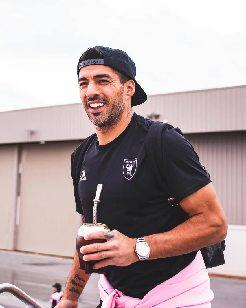 @InterMiamiCF Luis Suárez en entrenamiento con Miami