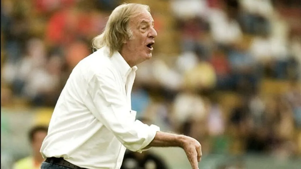 AP Menotti en sus últimos años como entrenador