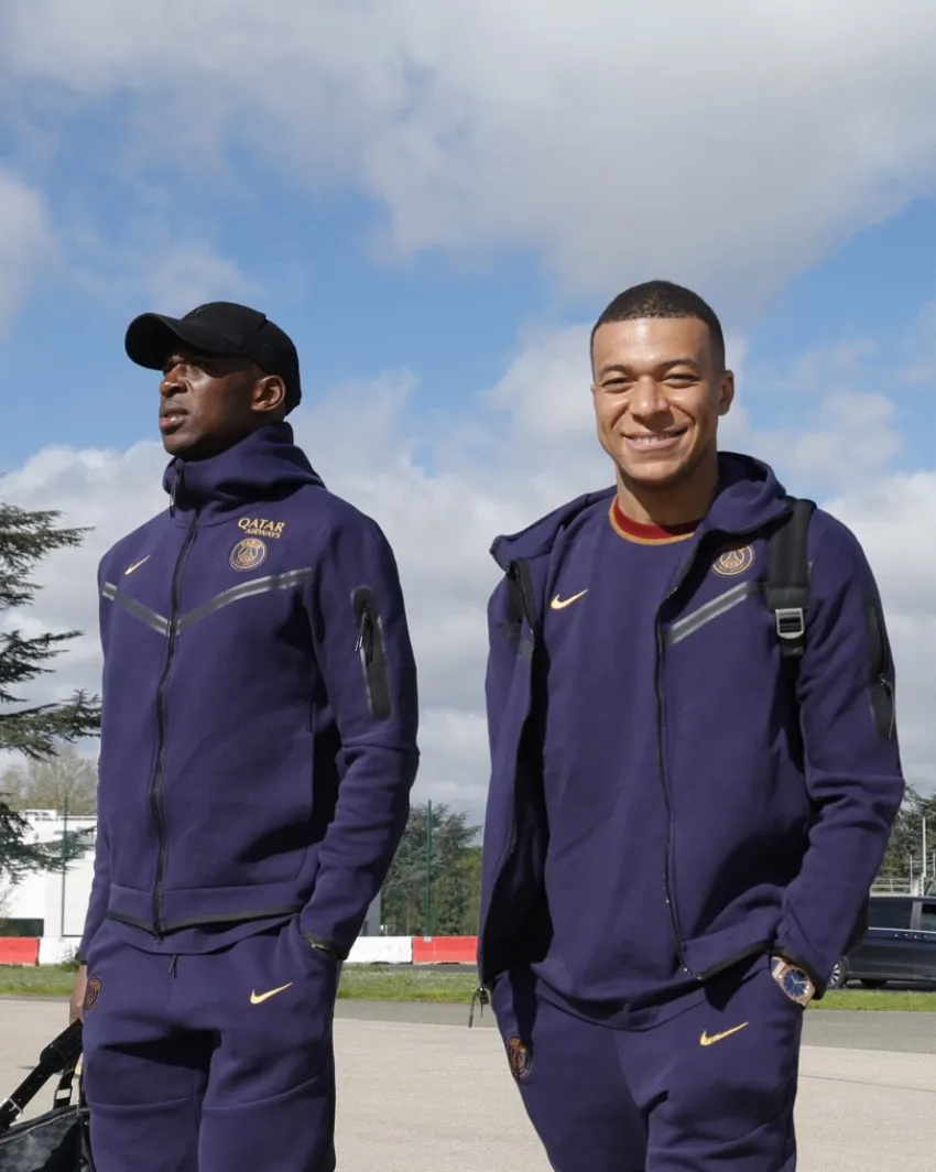 @PSG_inside PSG ya arribó a Barcelona