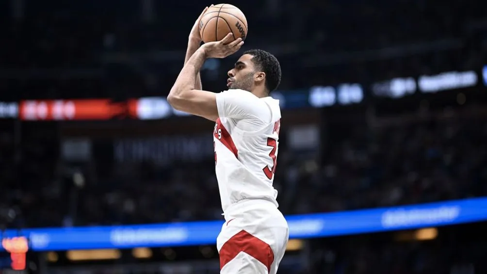 AP Porter en un partido con los Raptors