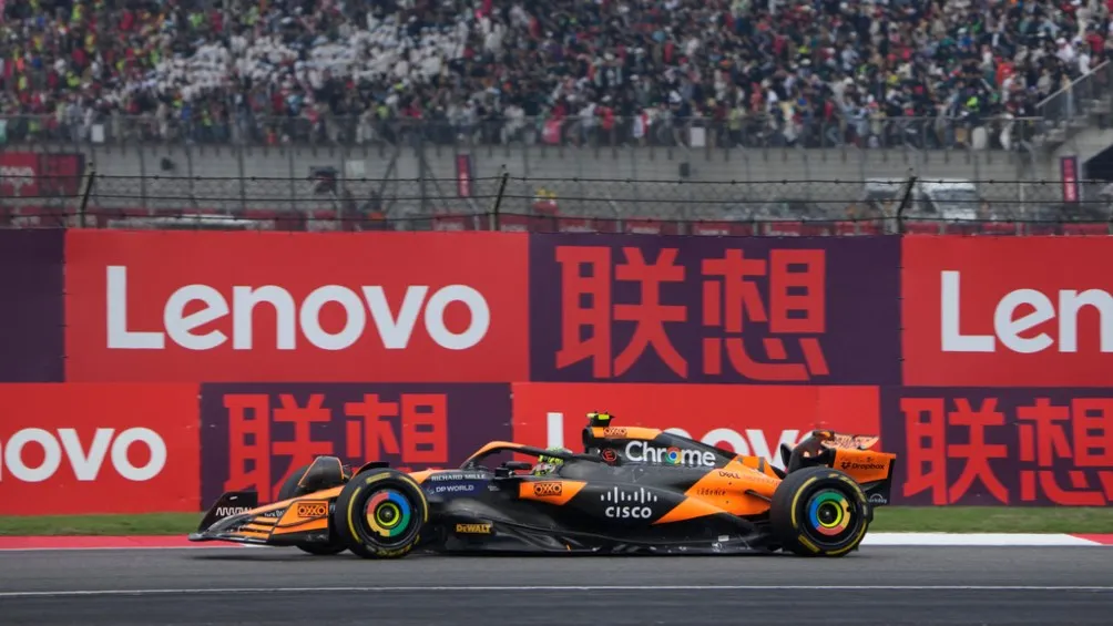 AP Lando durante el GP de China