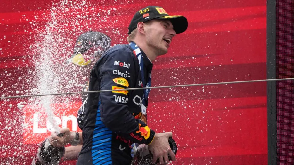 AP Festejo de Red Bull sin Lando Norris