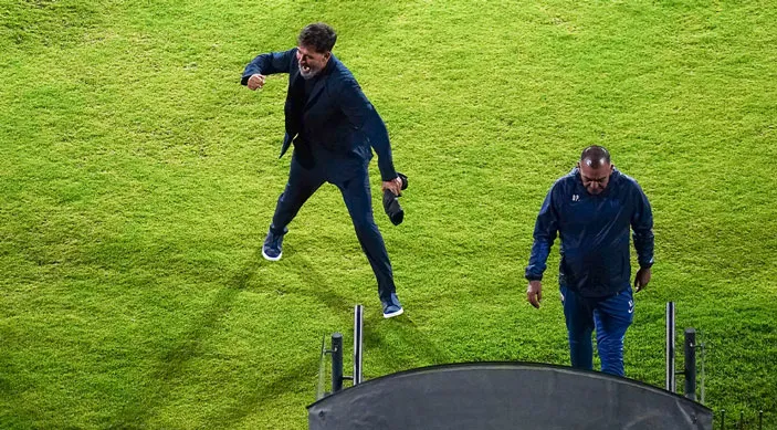 Imago7 El timonel de los felinos, eufórico luego de vencer a las Águilas