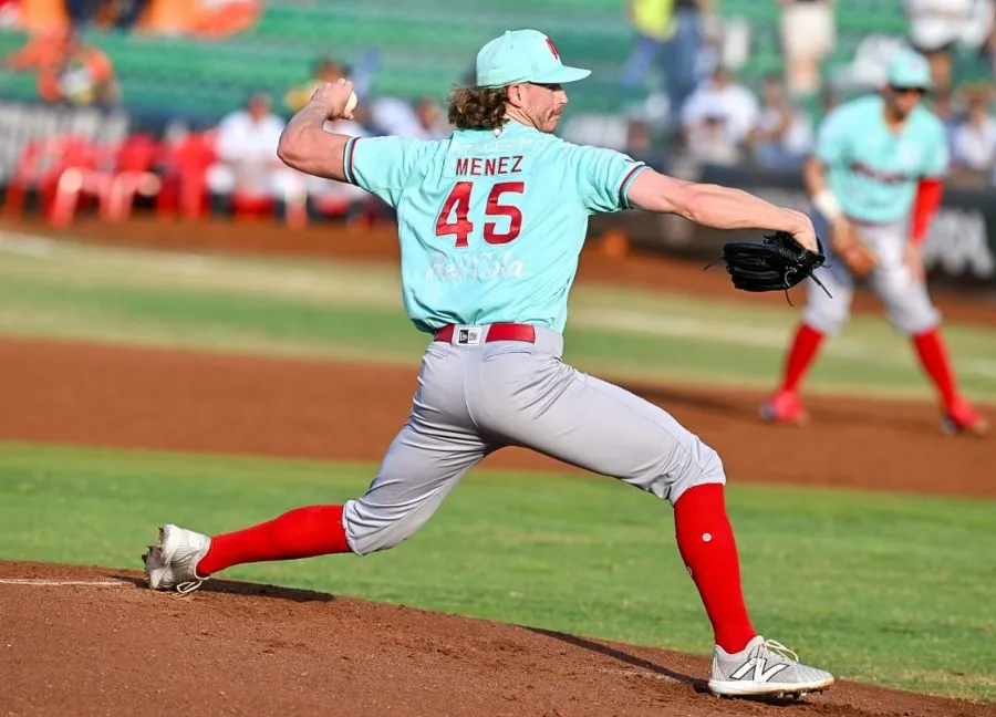 CORTESÍA: DIABLOS ROJOS Conner Ménez solo permitió una carrera