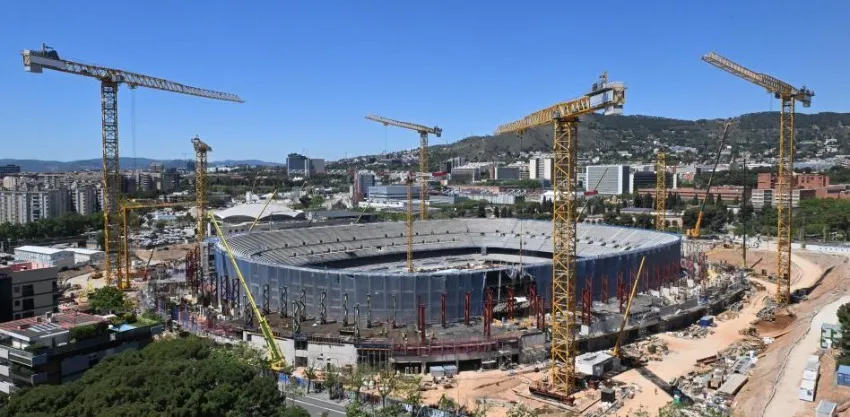 @Obras_Camp_nou Nuevo Spotify Camp Nou en construcción
