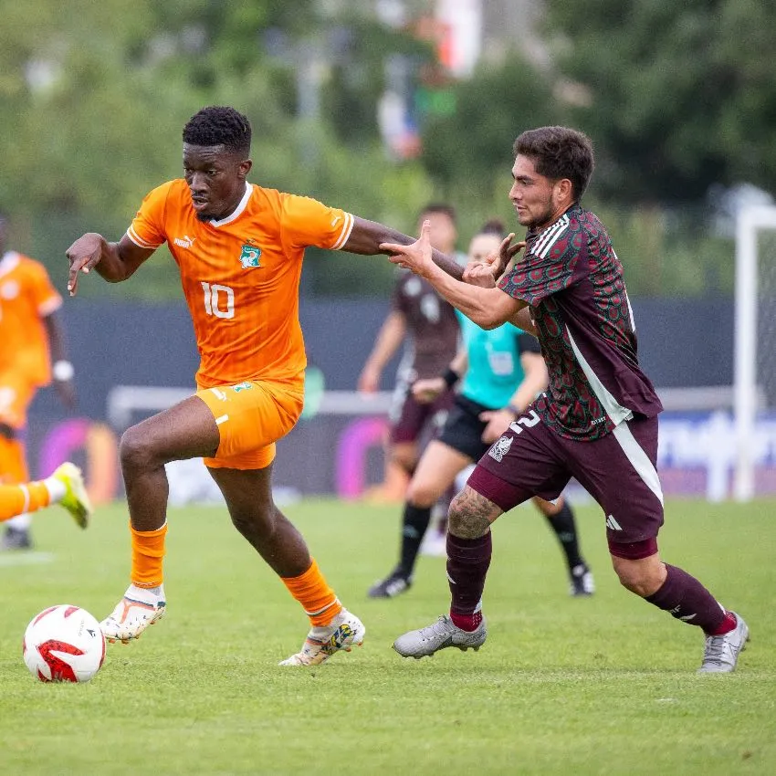 @miseleccionmx México vs Costa de Marfil en Maurice Revello