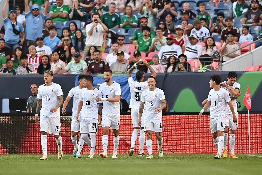 IMAGO7 Uruguay en celebración de gol